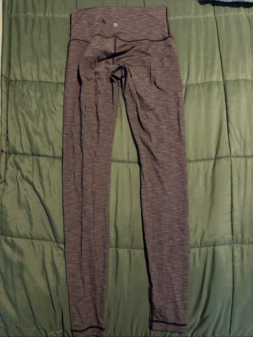 lululemon athletica Dark Heather Gray High-Rise Leggings